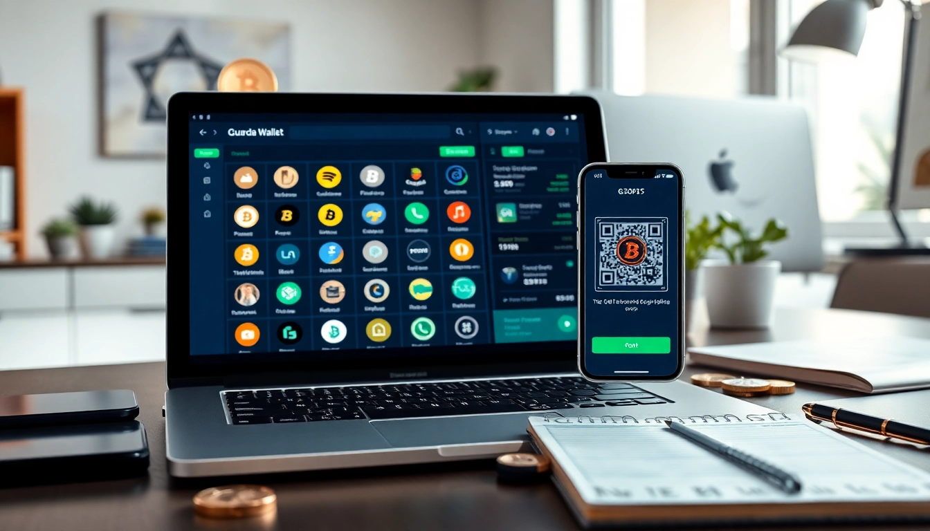 Easily manage your guarda wallet with a user-friendly interface for cryptocurrency transactions.