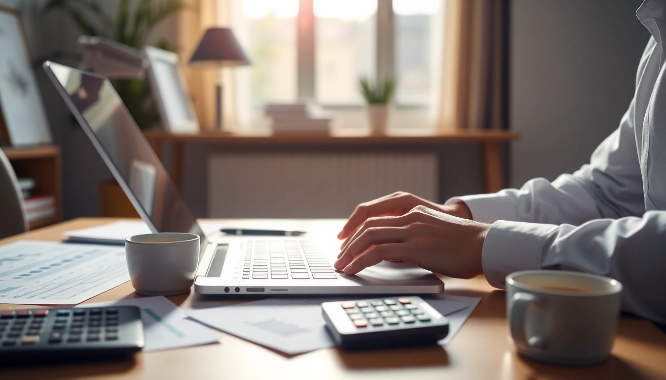 카드 한도 현금화 방법을 분석하는 재정 전문가의 업무 모습