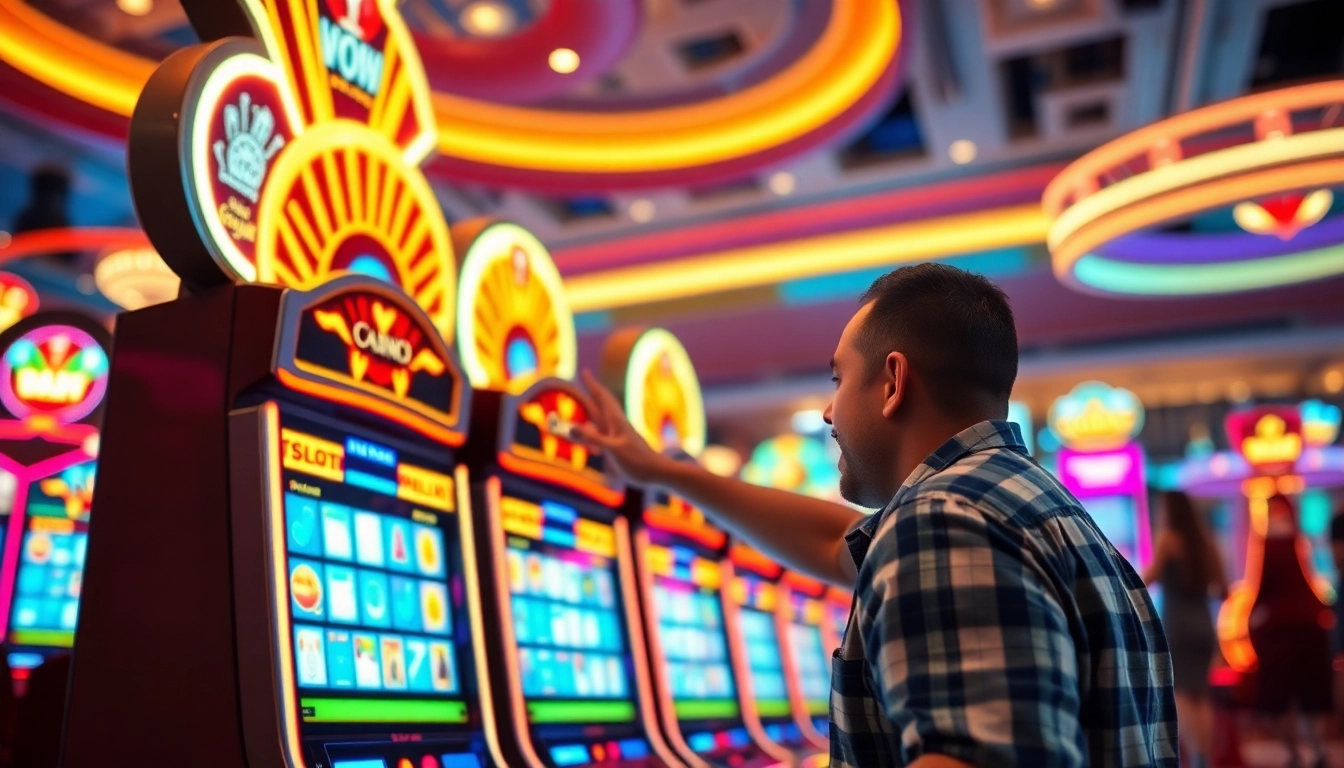 Menangkan hadiah di qqmacan slot dengan mesin slot penuh warna yang bertenaga di kasino.